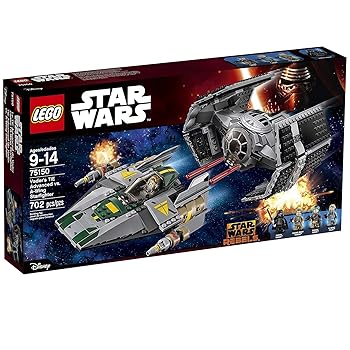 【中古】レゴ スター・ウォーズ ダース・ベイダーのTIEアドバンスト vs Aウィング・スターファイター 75150
