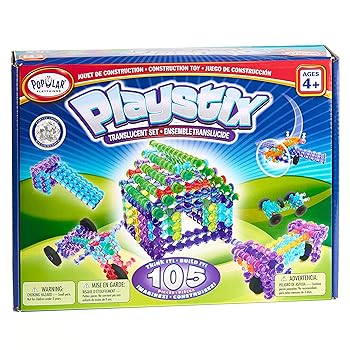 【中古】ポピュラープレイシングスPopular Playthings Playstix Translucent Set 90015 並行輸入品