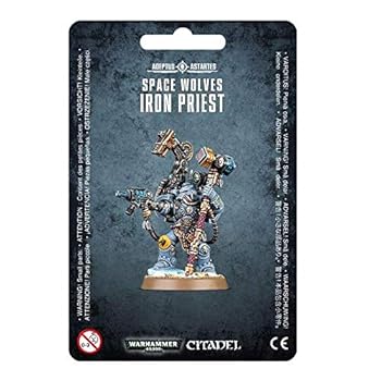 【中古】ウォーハンマー 40K スペースウルフ アイアンプリースト 2016