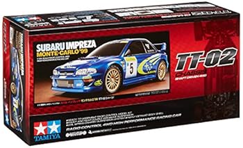 【中古】【39shop】タミヤ★male 110 電動RCカーシリーズ No.631 スバル インプレッサ モンテカルロ 1999 TT-02シャーシ オンロード 58631（非常に良い）｜ドリエム店