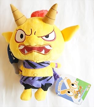 【中古】【39shop】ヨロズマート限定★山吹鬼 ぬいぐるみ 妖怪ウォッチ 鬼時間（非常に良い）｜ドリエム店