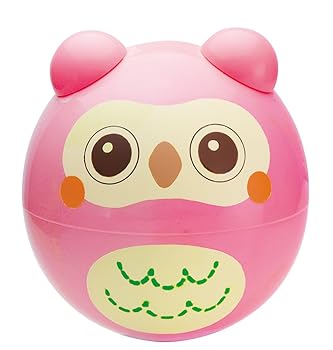 【中古】遊び道具ローヤル ふくろうのポロンお父ちゃん 日本製 もの言う花遊び道具 あやつり人形 乳飲み子 起き上がりこぼし 鐘音が鳴る 差し上げ物 差し上げ物