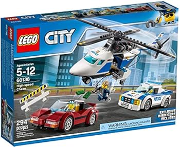 【中古】レゴ LEGO シティ 警察当局ヘリコプタと警察当局鉄道車両 60138 差しつかえる 遊び道具 お坊っちゃん 車