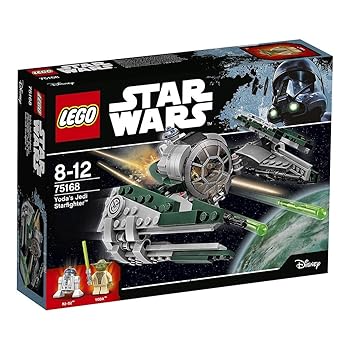 【中古】レゴ LEGO スター・ウォーズ ヨーダのジェダイ・スターファイター 75168