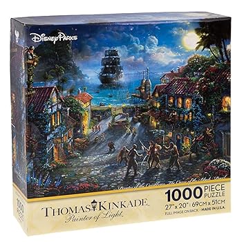 【中古】Disney Parks Exclusive Thomas Kinkade Pirates of Caribbean 27\