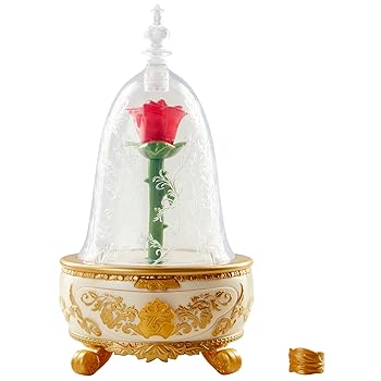 【中古】ディズニー 実写版映画美女と野獣2017ローズジュエリーＢＯＸ Disney Beauty and Beast Enchanted Rose Jewelry Box 並行輸入品