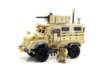 【中古】Army MRAP APC - Battle Brick Custom Set