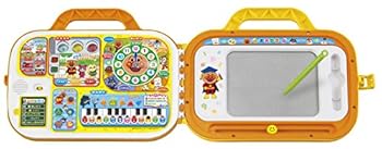 【中古】ジョイパレットJOYPALETTE アンパンマン お絵かき ピアノ 知育いっぱい! ようちえんバッグ