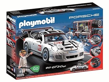 【中古】Playmobil 9225 Porsche 911 GT3 Cup Racing Command Station