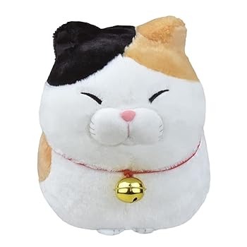 【中古】ひげまんじゅうBIGぬいぐるみ みーさま 700992