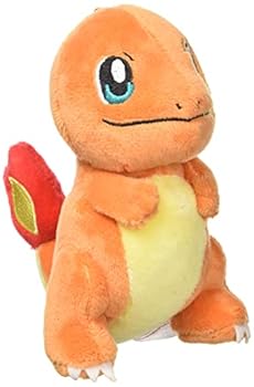 【中古】三英貿易Sanei Boeki ポケットモンスター ALL STAR COLLECTION ヒトカゲ マスコット W7×D9×H11cm ぬいぐるみマスコット ポケモン PM02
