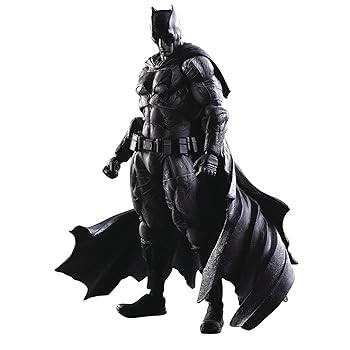 【中古】Square Enix Batman V Superman: Dawn Of Justice: Batman Action Figure, BlackWhite