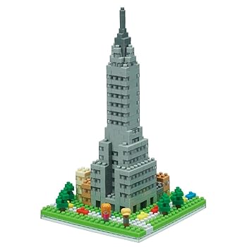 【中古】ナノブロック クライスラービル NBH_139
