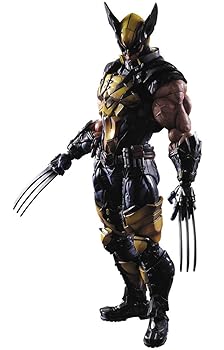 【中古】MARVEL UNIVERSE VARIANT PLAY ARTS改 ウルヴァリン PVC製 塗装済み可動フィギュア画像