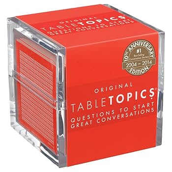 【中古】TABLETOPICS Original - 10th Anniversary Edition: Questions to Start Great Conversations