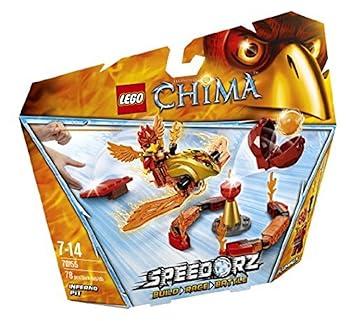 【中古】レゴ チーマ 高温発光ファイヤーロック 70155