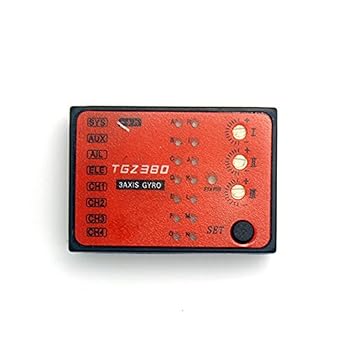 【中古】TGZ380 3軸 ジャイロ フライバーレス システム for ALIGN T-REX RC ヘリコプター 並行輸入品