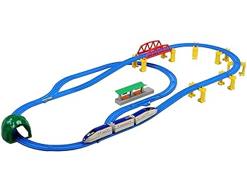 【中古】プラレール E7系北陸新幹線かがやき 立体軌跡仕掛ける