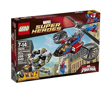 【中古】LEGO: Super Heroes: Spider-Helicopter Rescue