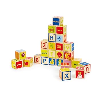 【中古】Hapeハペ ABCブロックス E0419