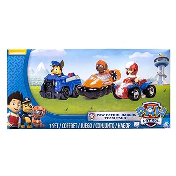 【中古】Nickelodeon, Paw Patrol - Rescue Racers 3pk Vehicle Set Chase, Zuma, Ryder by Paw Patrol 並行輸入品