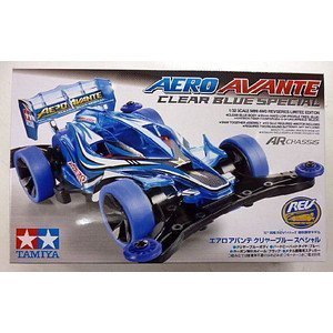 【中古】ミニ四駆限定95024 エアロアバンテクリヤーブルースペシャル ARシャーシ
