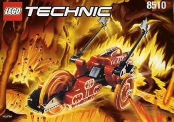 【中古】Lego レゴ Technic 方法 RoboRiders 8510 Lava Red 立ちはだかる 手あそび 並行輸入