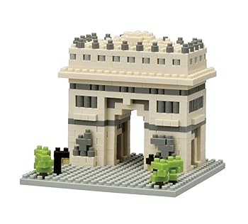 【中古】ナノブロック エトワール凱旋門 NBH_075