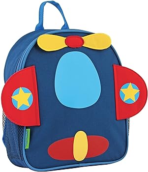 【中古】ステファンジョセフStephen Joseph Mini Sidekicks Backpack, Airplane SJ109081 並行輸入品