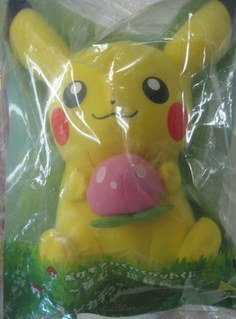 【中古】ポケモンわくわくゲットくじ 草むら探検隊！　E賞 ピカチュウぬいぐるみ