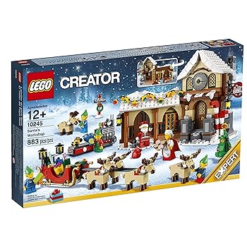 【中古】LEGO 10245 Santa\u0027s Workshop サンタの制作室