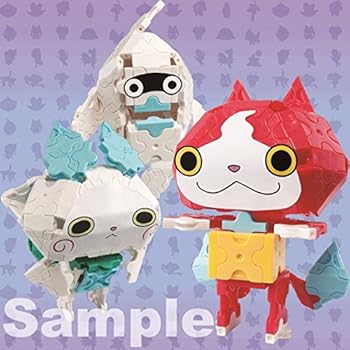 【中古】ラキュー LaQ ユーラキュー U-LaQ 生きすだまご覧なさる ジバニャン+ウィスパー+一こまさん