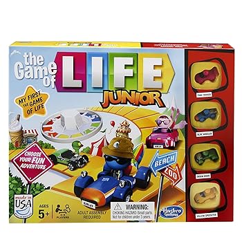 【中古】ハスブロHasbro The Game of Life Junior Game B0654 並行輸入品