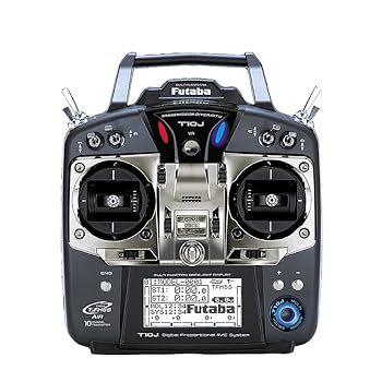 【中古】フタバ 10J 10ch-2.4GHz T-FHSS AIR模範例 ド貸し付け金用TRセットフルスプリング遣りかた