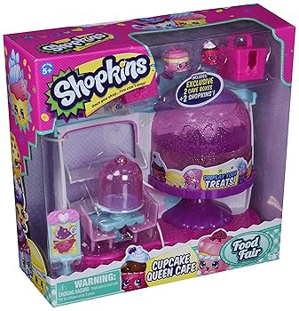 【中古】【39shop】ShopkinsShopkins★Cupcake Queen Cafe Playset 56081 並行輸入品（非常に良い）｜ドリエム店