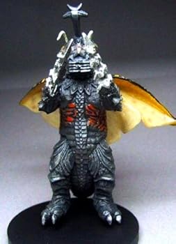 【中古】イワクラ ゴジラ オーナメント 特撮大百科 DELUXE2 直販 昆虫怪獣メガロ 飛行形態