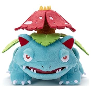 【中古】タカラトミーアーツTAKARATOMY A.R.T.S 衣嚢異類異形 ポケモン キミにきめた! ぬいぐるみ フシギバナ 幅約23糎