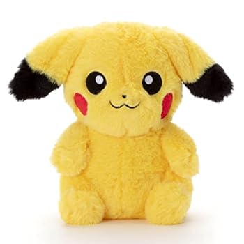 【中古】タカラトミーアーツTAKARATOMY A.R.T.S ポケモン ぴょこりん ピカチュウ ぬいぐるみ 幅約25cm の商品写真