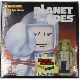 【中古】キューブリック PLANET OF THE APES 猿の惑星 Hセット Mutant Human with Subway Stage画像