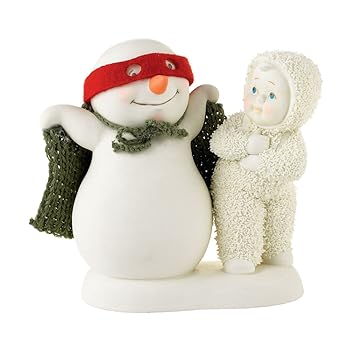 【中古】Department 56 Snowbabies Classics You're My Superman Figurine, 3.94-Inch 並行輸入品画像