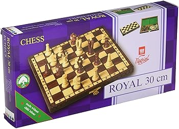 【中古】Wegiel 木製チェスセット ロイヤル 30cm 並行輸入品