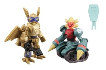 【中古】LBXバトルカスタム フィギュアセット LBXハカイオー・キリトカスタム&LBXビビンバードゴールド