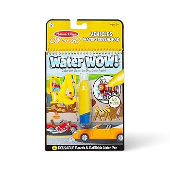 【中古】Melissa\u0026Doug メリッサ\u0026ダグ ウォーターワオ! のりもの MD5375