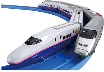 【中古】プラレールアドバンス E2系やまびこ・E3系つばさ 繋ぎ合わせる\u0026御引き回し軌跡仕掛ける