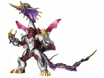 【中古】S.H.Figuarts 仮面ライダー龍騎 ジェノサイダー 全高約35cm ABS&PVC製 フィギュア画像