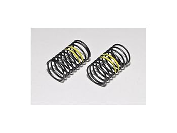 【中古】TOP LINE ドリフトスプリング28 ブラックエディション 全長28mm線径1.2mm 9.5巻黄 ソフト DS-28S画像