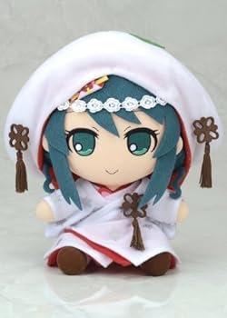 【中古】雪ミクぬいぐるみ いちご白無垢ver.