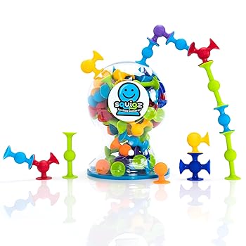 【中古】【39shop】Fat★Brain Toys Squigz デラックスセット - 50ピース 吸引構造 おもちゃ 対象年齢3歳以上。（非常に良い）｜ドリエム店 24,740円