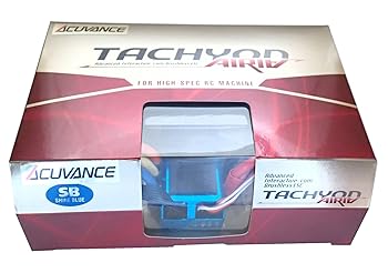 【中古】アキュヴァンス リバースブラシレスモーター専用RCスピードコントローラー シャインブルー TACHYON AIRIA SB