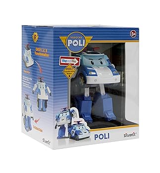 楽天市場】【中古】Robocar Poli Deluxe Transformer Toy 4 Set